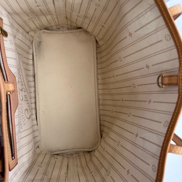 Louis Vuitton never full MM Damier Azur - Picture 6 of 15